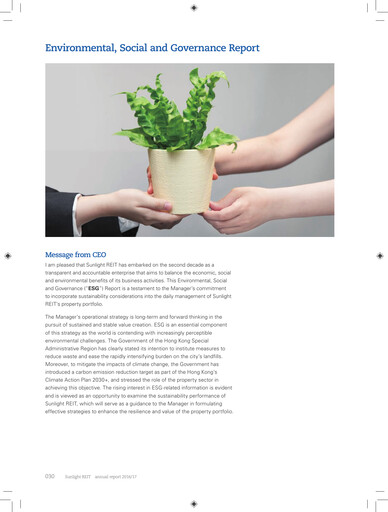 Thumbnail Sunlight REIT
 ESG Report 2016-2017