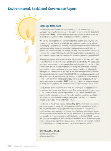 Thumbnail Sunlight REIT
 ESG Report 2019-2020