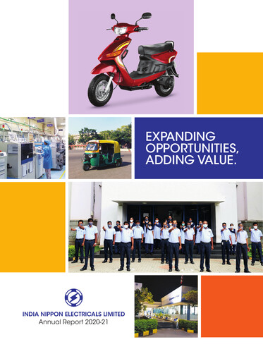 Thumbnail India Nippon Electricals Annual Report 2020-2021