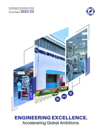 Thumbnail India Nippon Electricals Annual Report 2022-2023