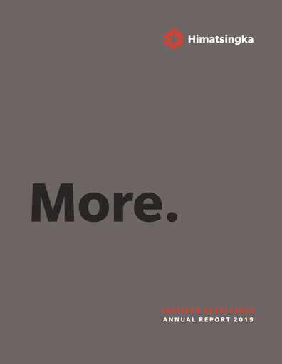Vorschaubild Himatsingka Seide Jahresbericht 2019