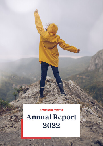 Miniature Sparebanken Vest Rapport annuel 2022