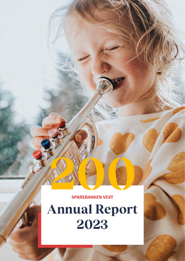 Miniature Sparebanken Vest Rapport annuel 2023