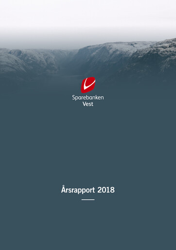 Thumbnail Sparebanken Vest Annual Report 2018