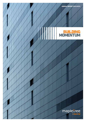 Thumbnail Mapletree Industrial Trust Annual Report 2014-2015