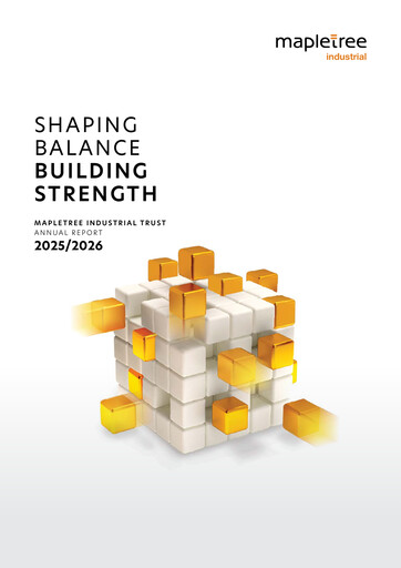 Thumbnail Mapletree Industrial Trust Annual Report 2025-2026