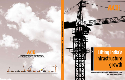 Miniature Action Construction Equipment Rapport annuel 2009-2010