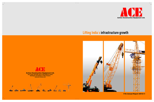 Miniature Action Construction Equipment Rapport annuel 2010-2011