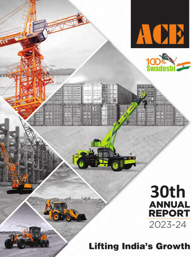 Miniature Action Construction Equipment Rapport annuel 2023-2024