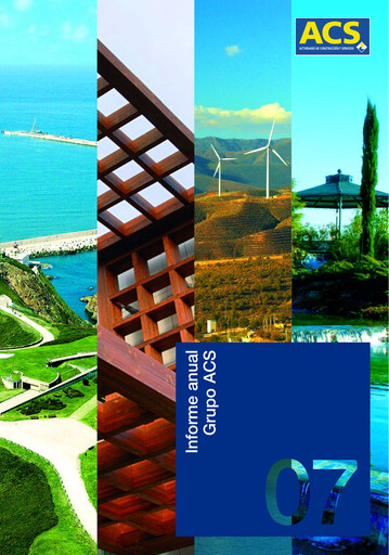 Thumbnail Grupo ACS
 Annual Report 2007