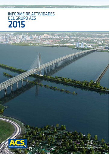 Thumbnail Grupo ACS
 Annual Report 2015