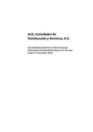 Thumbnail Grupo ACS
 ESG Report 2024