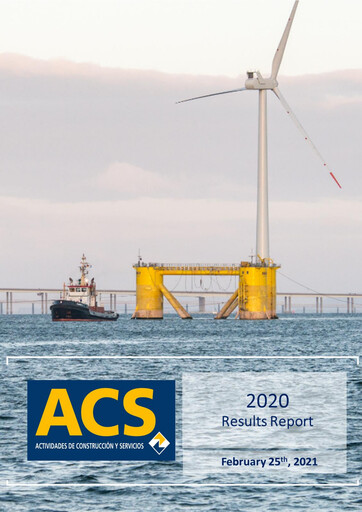 Thumbnail Grupo ACS
 Financial Report 2020