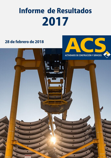 Thumbnail Grupo ACS
 Financial Report 2017