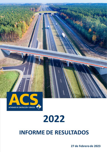 Thumbnail Grupo ACS
 Financial Report 2022