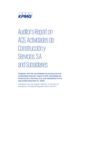 Thumbnail Grupo ACS
 Financial Statement 2020