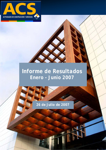 Thumbnail Grupo ACS
 Half-year Report 2007-h1