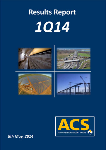 Thumbnail Grupo ACS
 Quarterly Report 2014-q1