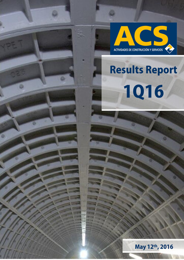 Thumbnail Grupo ACS
 Quarterly Report 2016-q1