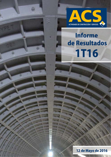 Thumbnail Grupo ACS
 Quarterly Report 2016-q1