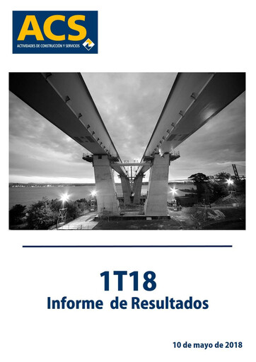 Thumbnail Grupo ACS
 Quarterly Report 2018-q1