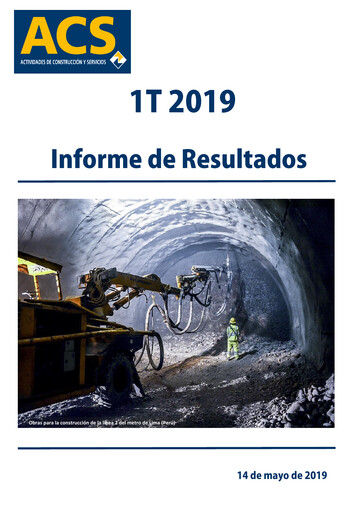 Thumbnail Grupo ACS
 Quarterly Report 2019-q1