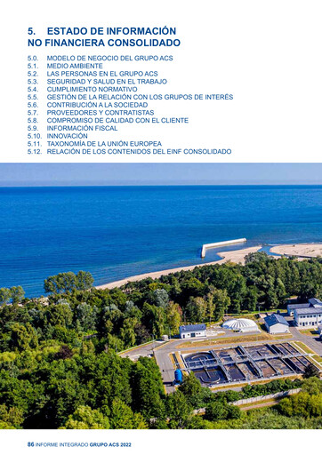 Thumbnail Grupo ACS
 Sustainability Report 2022