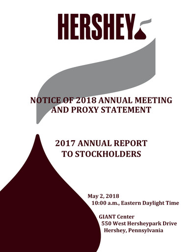 Miniature The Hershey Company Rapport annuel 2017