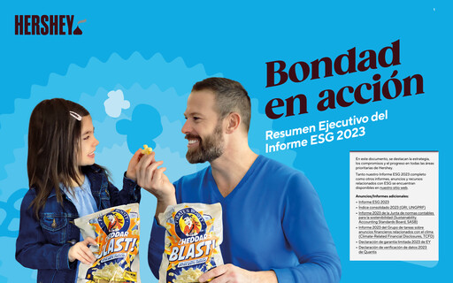 Thumbnail The Hershey Company ESG Report 2023