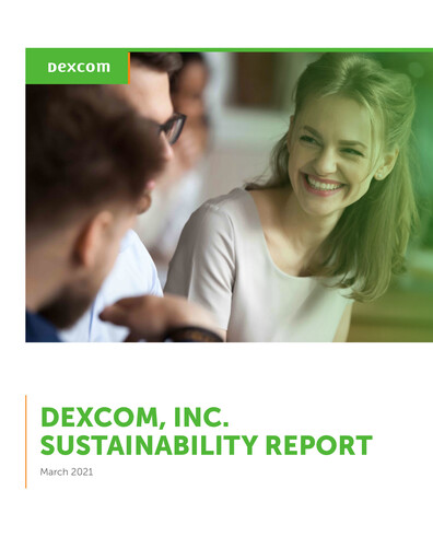 Vorschaubild DexCom Nachhaltigkeitsbericht 2020