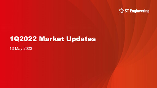 Thumbnail ST Engineering
 Quarterly Report 2022-q1