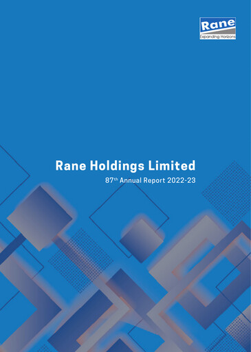 Miniature Rane Holdings Rapport annuel 2022-2023