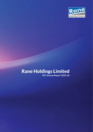 Miniature Rane Holdings Rapport annuel 2025-2026
