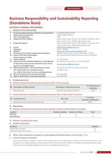 Thumbnail Foseco India
 ESG Report 2025