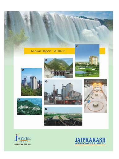 Thumbnail Jaypee Group
 Annual Report 2010-2011