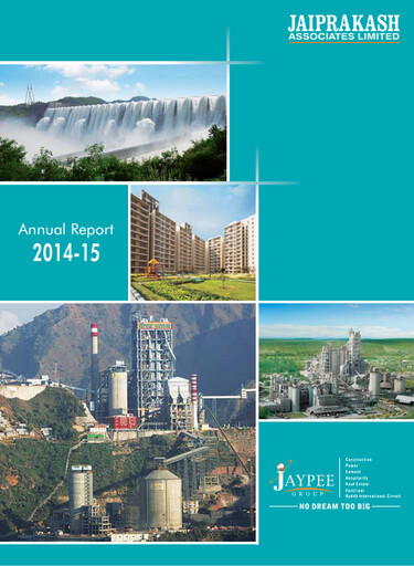 Thumbnail Jaypee Group
 Annual Report 2014-2015