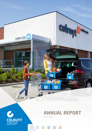 Thumbnail Colruyt Annual Report 2017-2018
