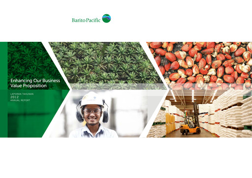 Thumbnail Barito Pacific
 Annual Report 2012