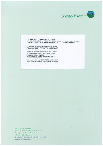 Vorschaubild Barito Pacific
 Finanzmitteilung 2018