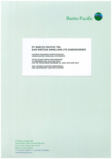 Vorschaubild Barito Pacific
 Finanzmitteilung 2020