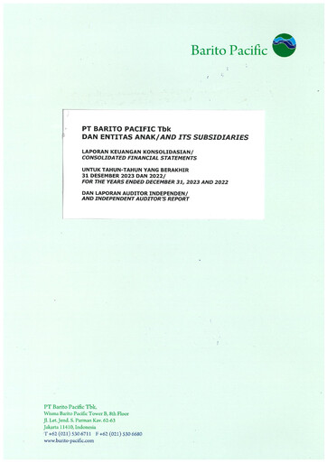 Vorschaubild Barito Pacific
 Finanzmitteilung 2023