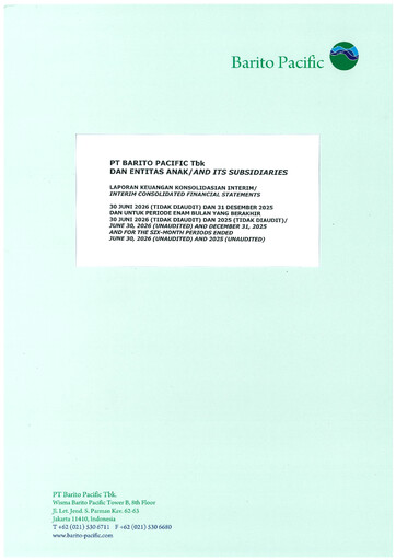 Thumbnail Barito Pacific
 Half-year Report 2026