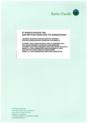 Thumbnail Barito Pacific
 Quarterly Report 2025-q1