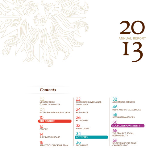 Thumbnail Publicis Groupe
 Annual Report 2013