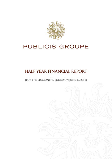 Vorschaubild Publicis Groupe
 Finanzbericht 2013-h1