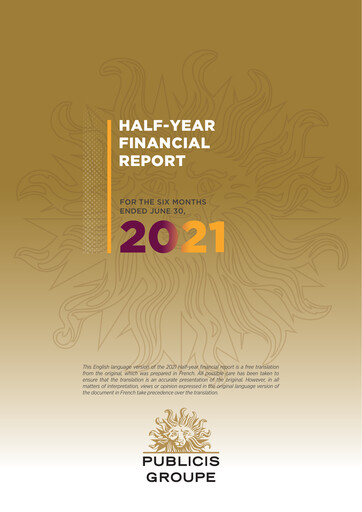 Vorschaubild Publicis Groupe
 Finanzbericht 2021-h1