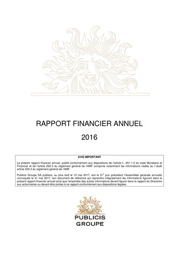 Vorschaubild Publicis Groupe
 Finanzbericht 2016