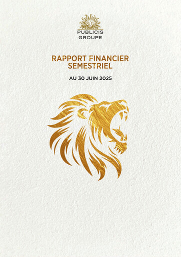 Thumbnail Publicis Groupe
 Financial Report 2025-h1