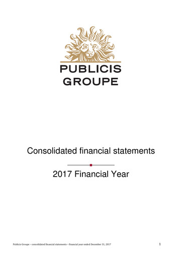 Vorschaubild Publicis Groupe
 Finanzmitteilung 2017