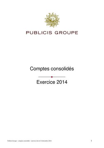 Vorschaubild Publicis Groupe
 Finanzmitteilung 2014